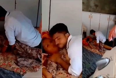 Pervert Chews Boobs in Desi Chudai